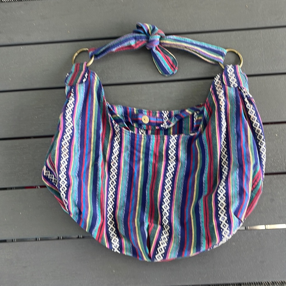 Boho shoulder Aztec purse